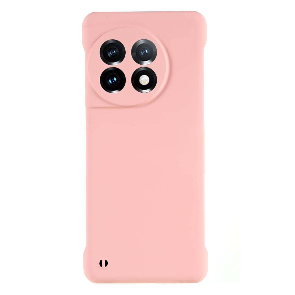 For OnePlus 11 5G Frameless Phone Case Hard PC Skin-touch Shock Absorbent Slim Cover