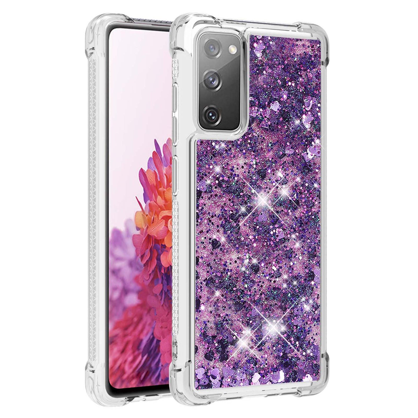 For Samsung Galaxy S20 FE 4G / FE 5G / S20 Lite / S20 FE 2022 TPU Case Quicksand YB Quicksand Series-1 Cell Phone Cover