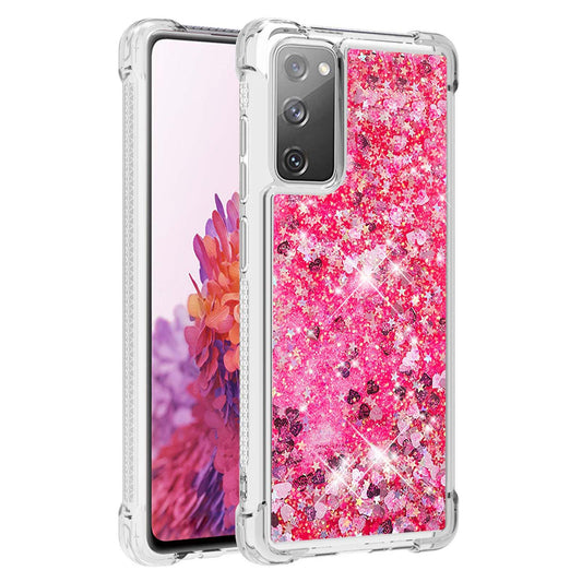 For Samsung Galaxy S20 FE 4G / FE 5G / S20 Lite / S20 FE 2022 TPU Case Quicksand YB Quicksand Series-1 Cell Phone Cover