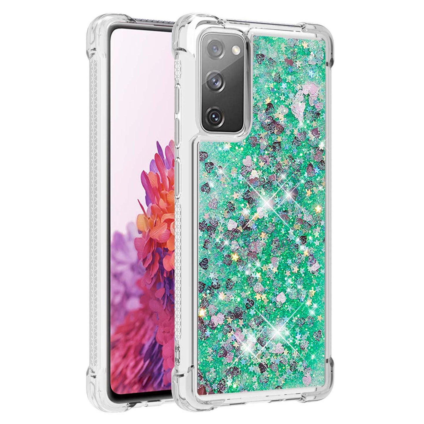 For Samsung Galaxy S20 FE 4G / FE 5G / S20 Lite / S20 FE 2022 TPU Case Quicksand YB Quicksand Series-1 Cell Phone Cover