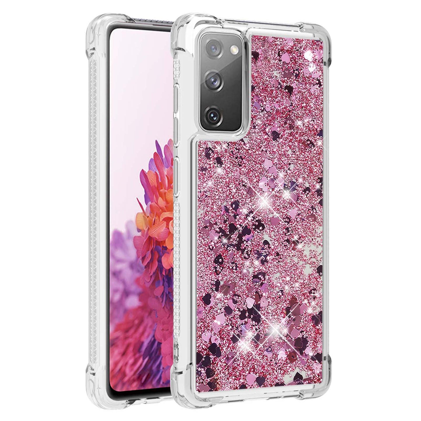 For Samsung Galaxy S20 FE 4G / FE 5G / S20 Lite / S20 FE 2022 TPU Case Quicksand YB Quicksand Series-1 Cell Phone Cover