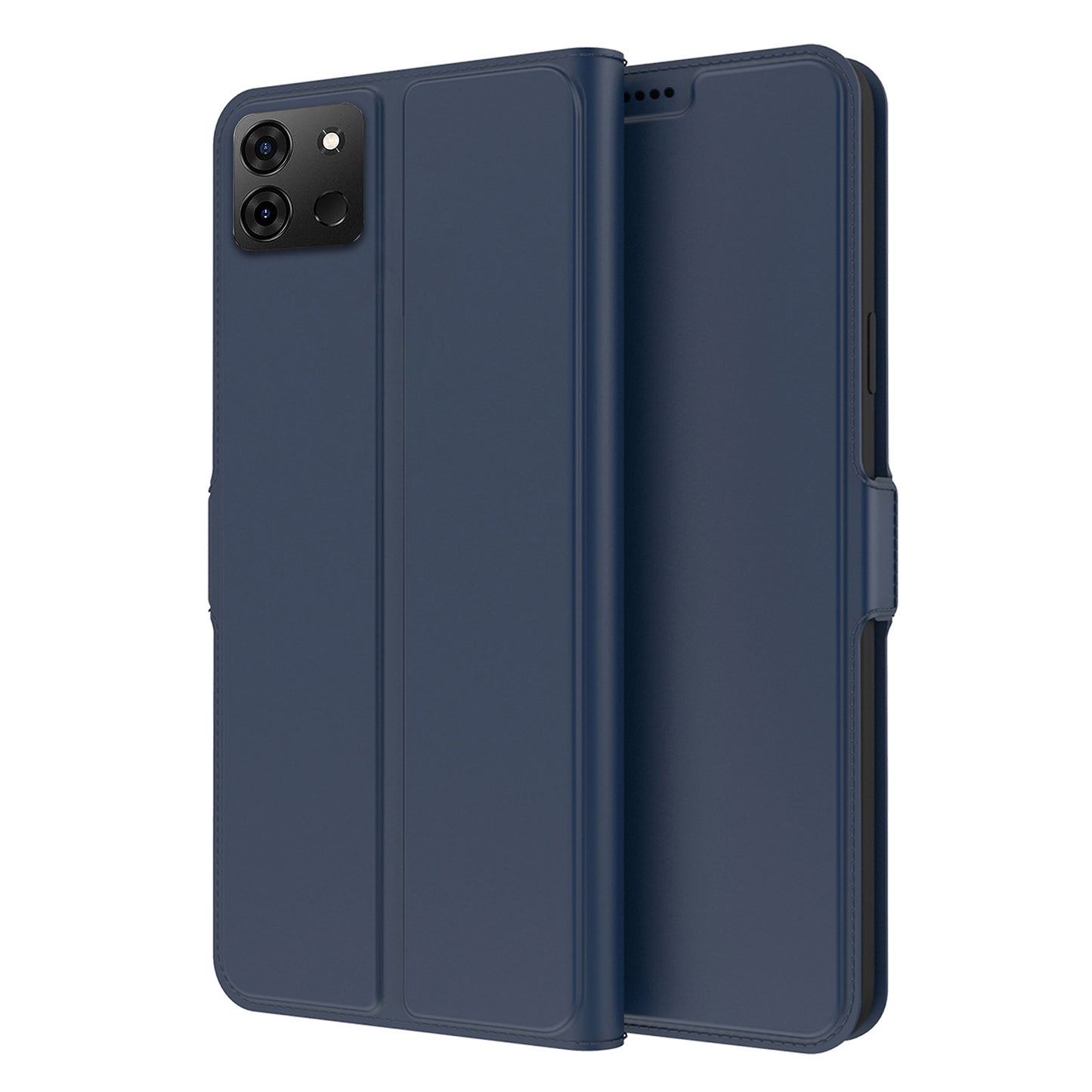 For Infinix Smart 7 4G Mobile Phone Case Stand Anti-Scratch Leather Phone Cover with Card Slot