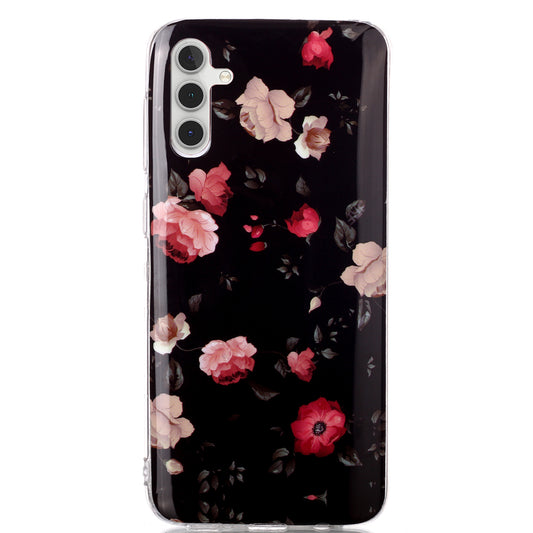 For Samsung Galaxy A24 5G Phone Case Luminous Patterned IMD TPU Back Case