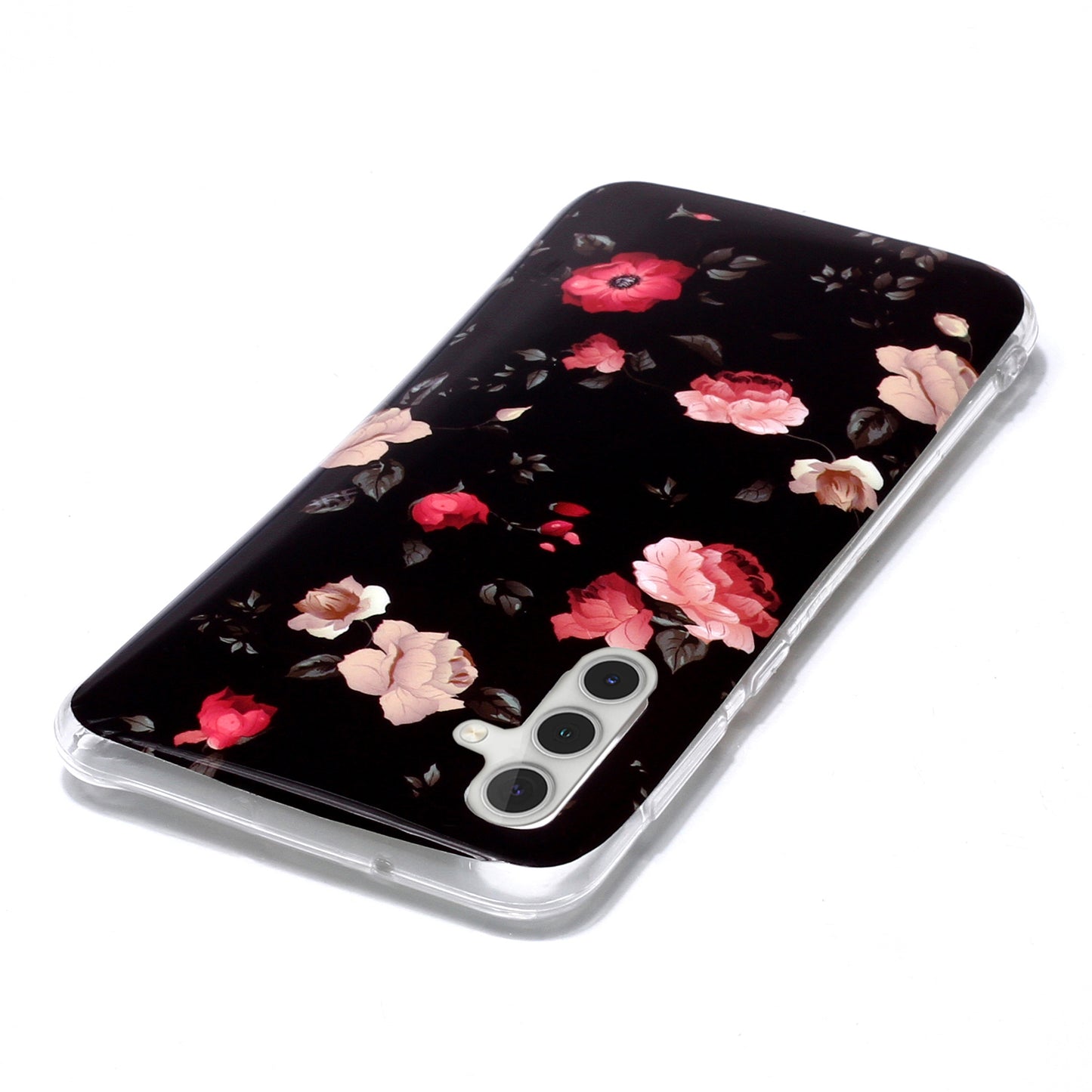 For Samsung Galaxy A24 5G Phone Case Luminous Patterned IMD TPU Back Case