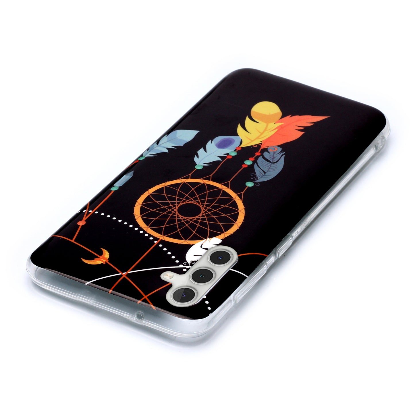 For Samsung Galaxy A24 5G Phone Case Luminous Patterned IMD TPU Back Case