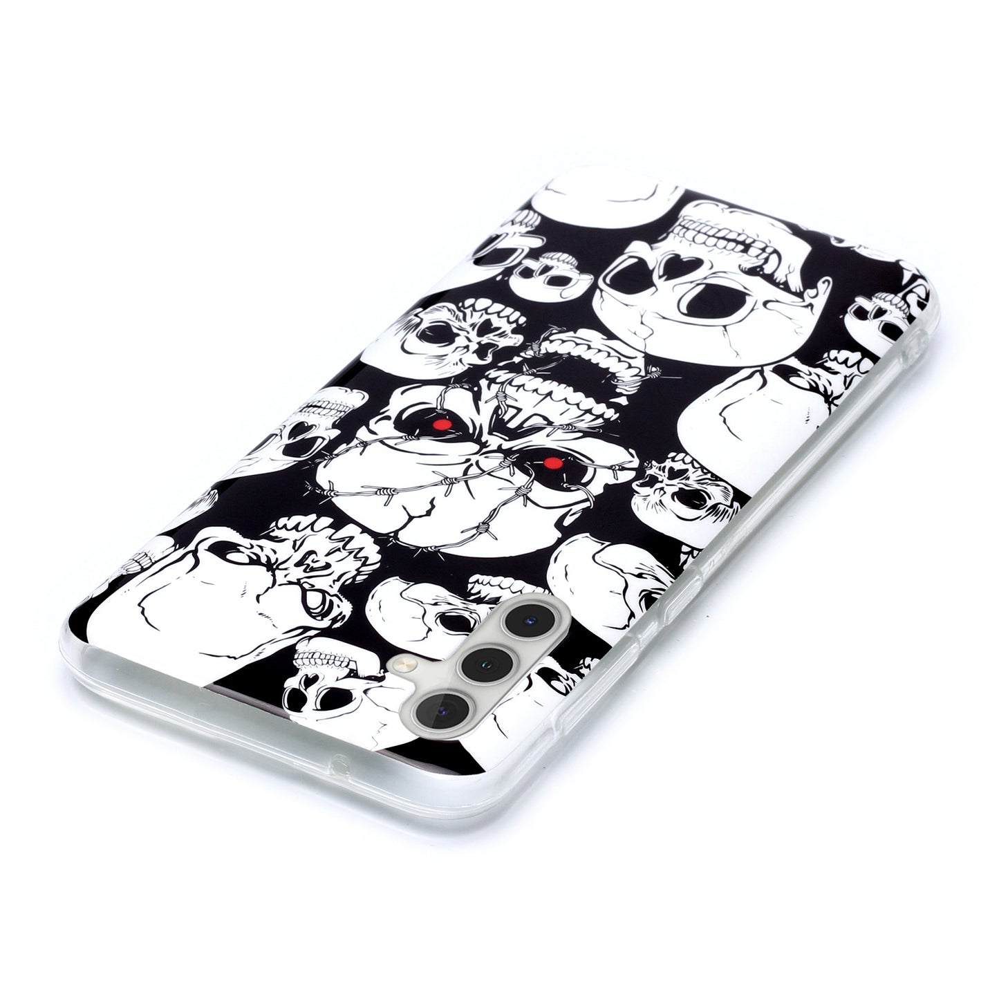 For Samsung Galaxy A24 5G Phone Case Luminous Patterned IMD TPU Back Case