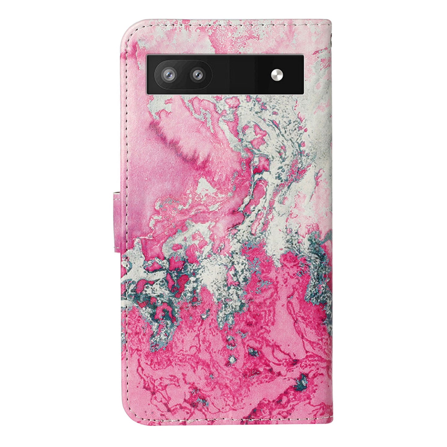 Wallet Phone Case for Google Pixel 7a Anti-Drop Shockproof Case Pattern Printing Leather Flip Cover