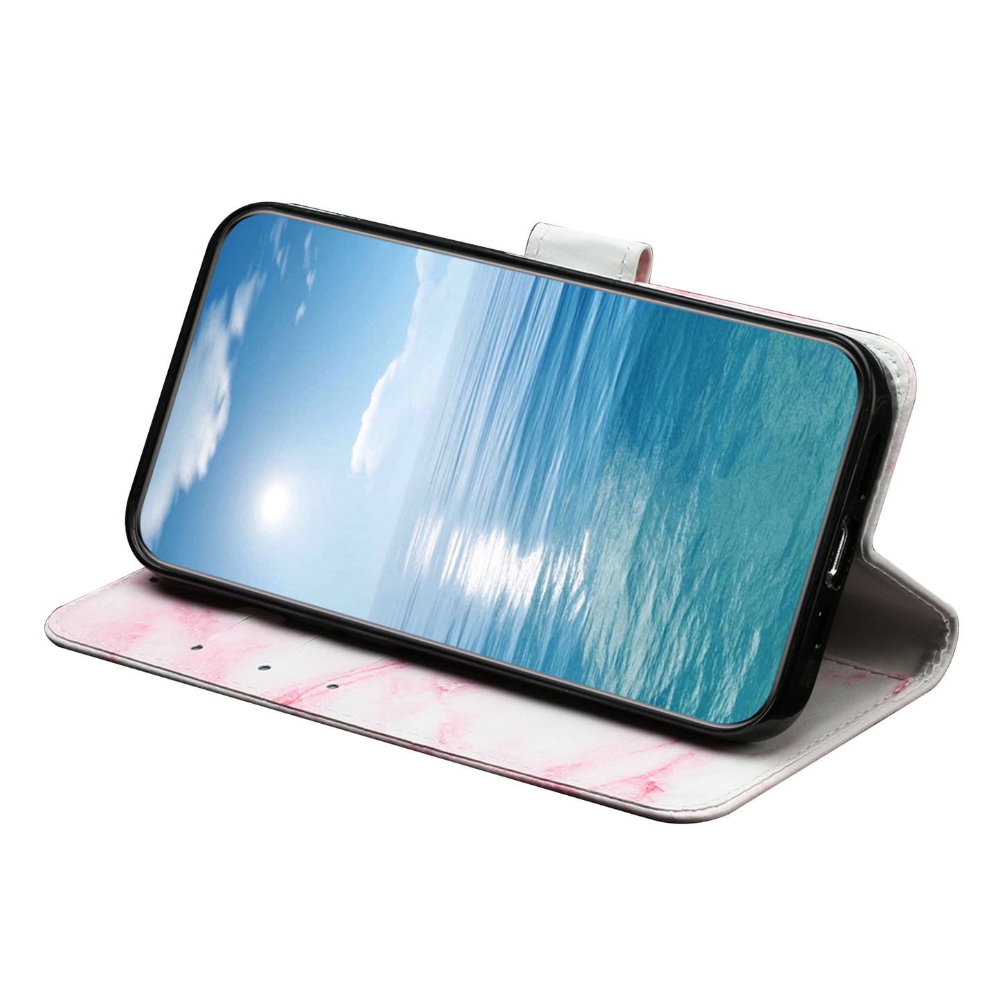 Pattern Printing Phone Case for Sony Xperia 1 V Anti-Fall Wallet Leather Cover with Stand