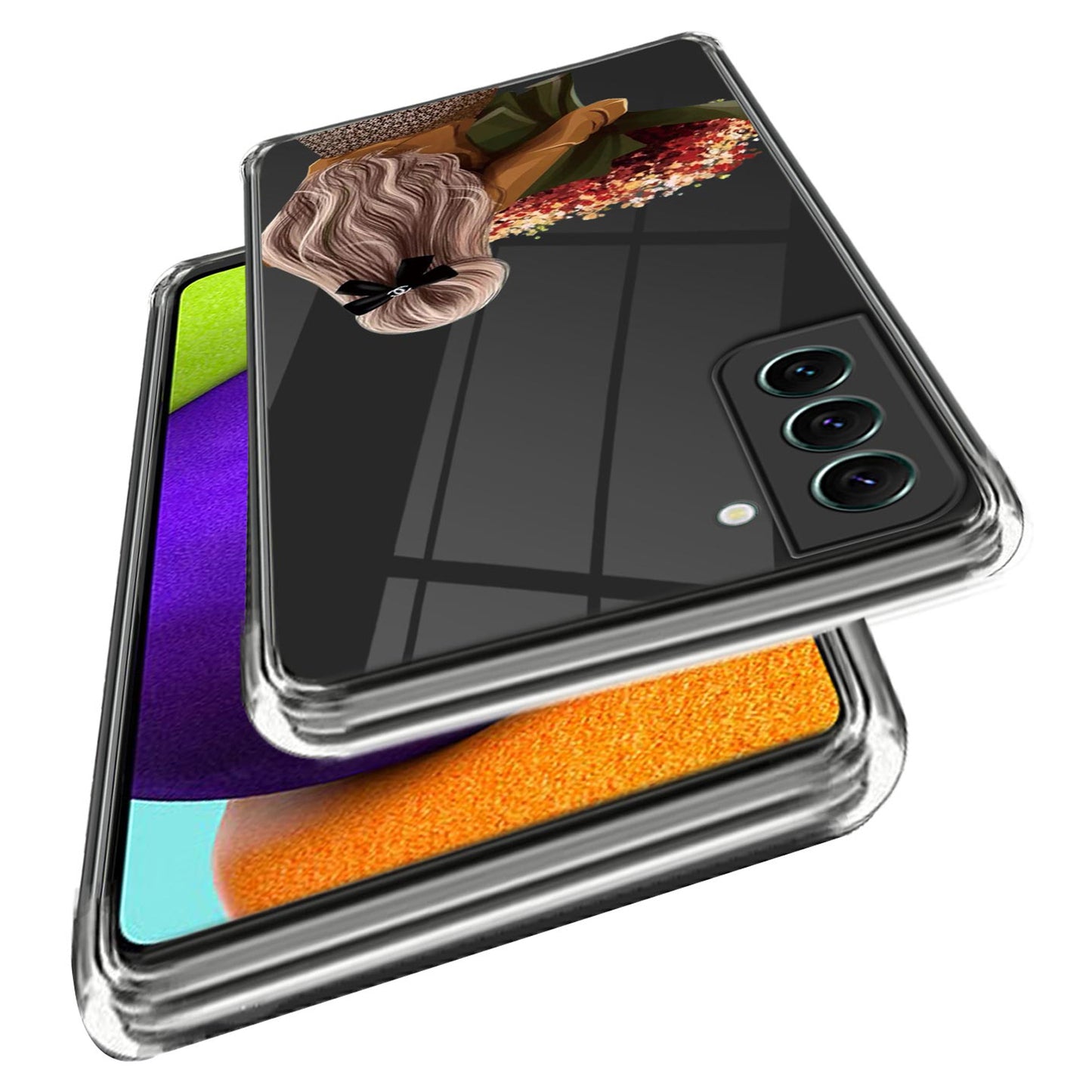 For Samsung Galaxy S23 Soft TPU Pattern Printing Phone Case Anti-scratch Slim Phone Cover