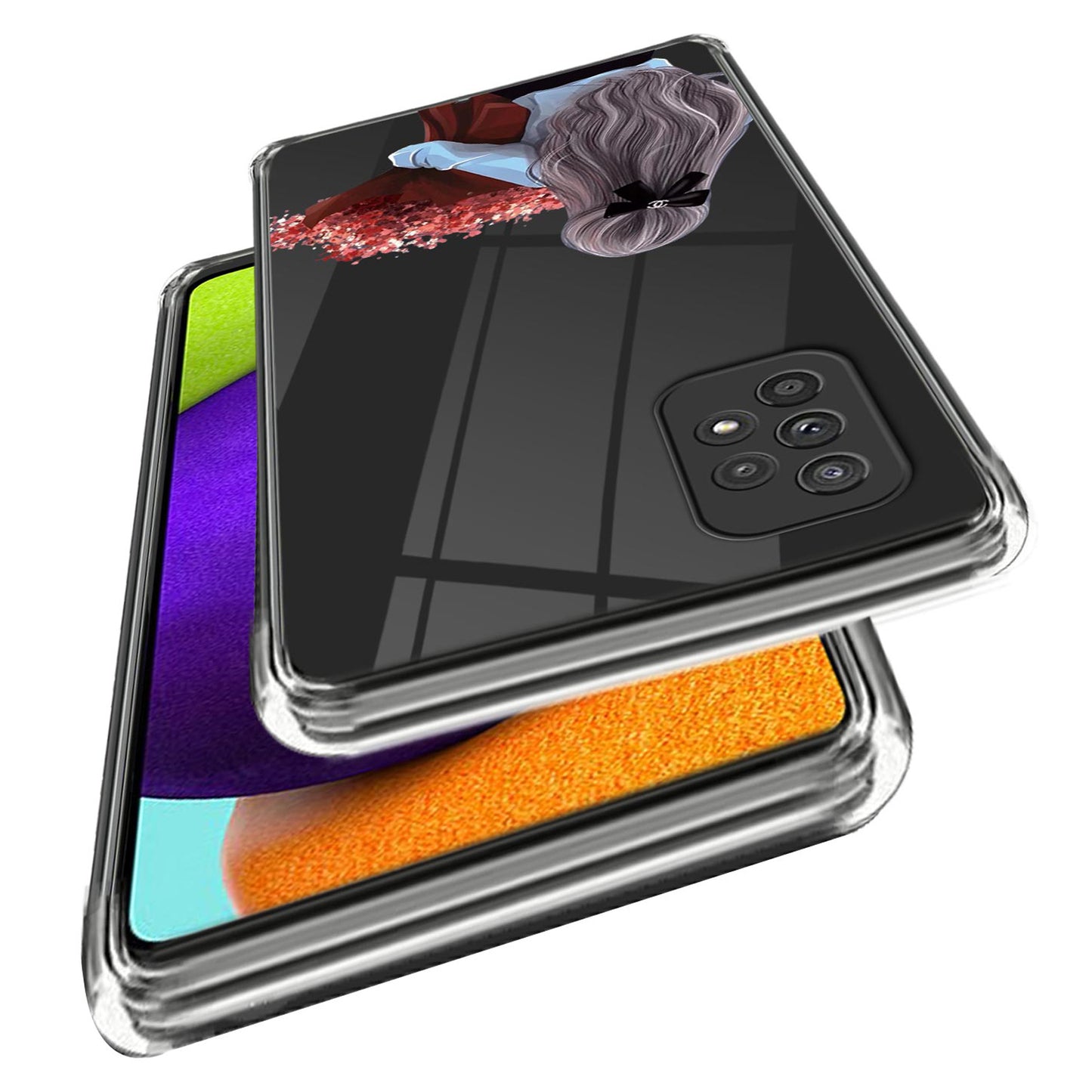 For Samsung Galaxy A33 5G Pattern Printing Phone Case Soft TPU Slim Fit Cover