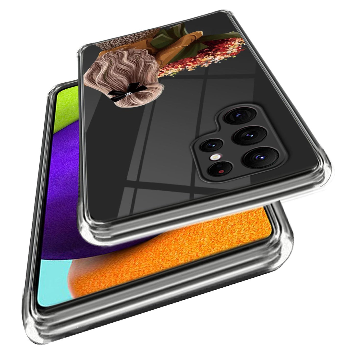 For Samsung Galaxy S23 Ultra Pattern Printing Phone TPU Case Cell Phone Cover