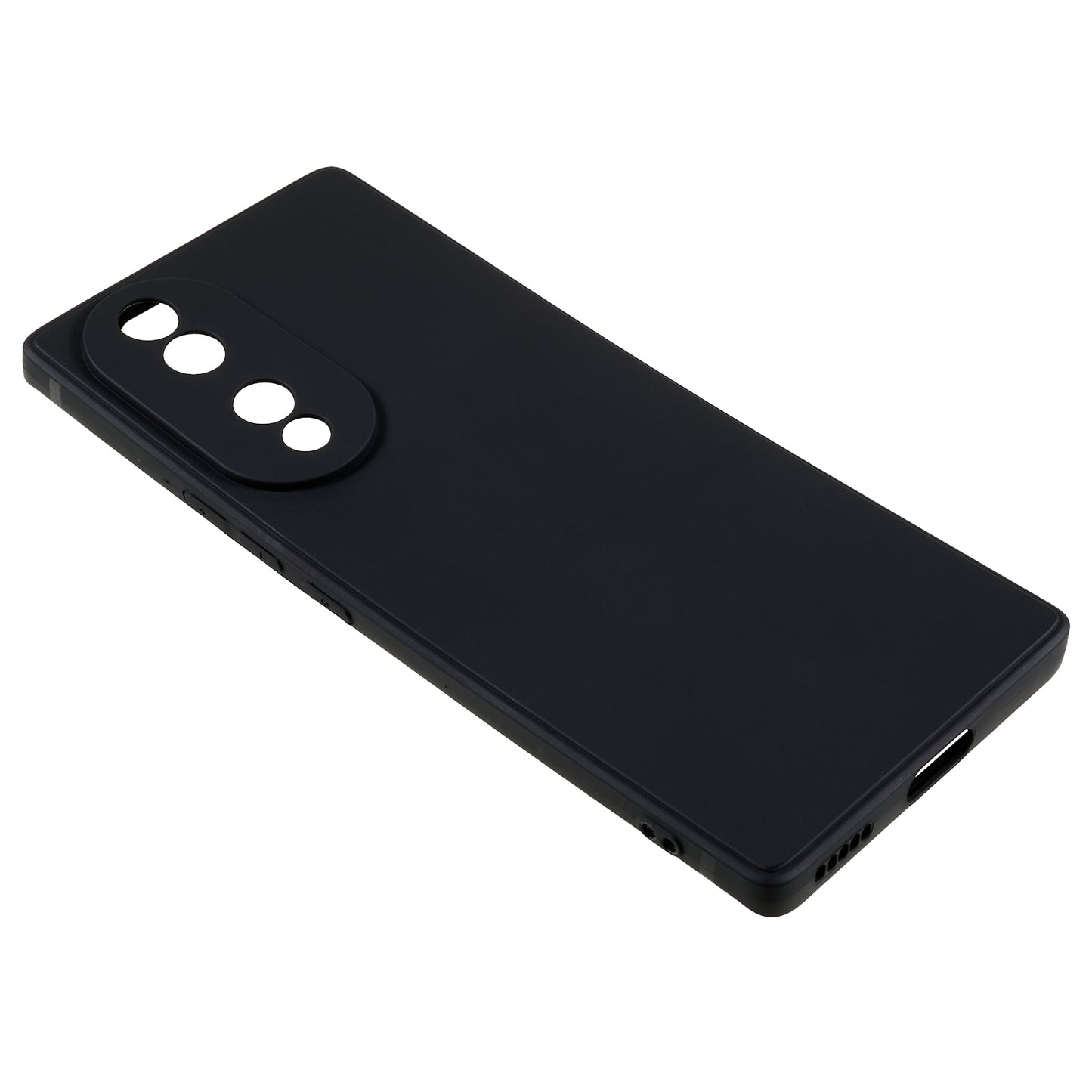 For Honor 70 5G Straight Edge TPU Phone Case Precise Cutout Camera Protection Cover