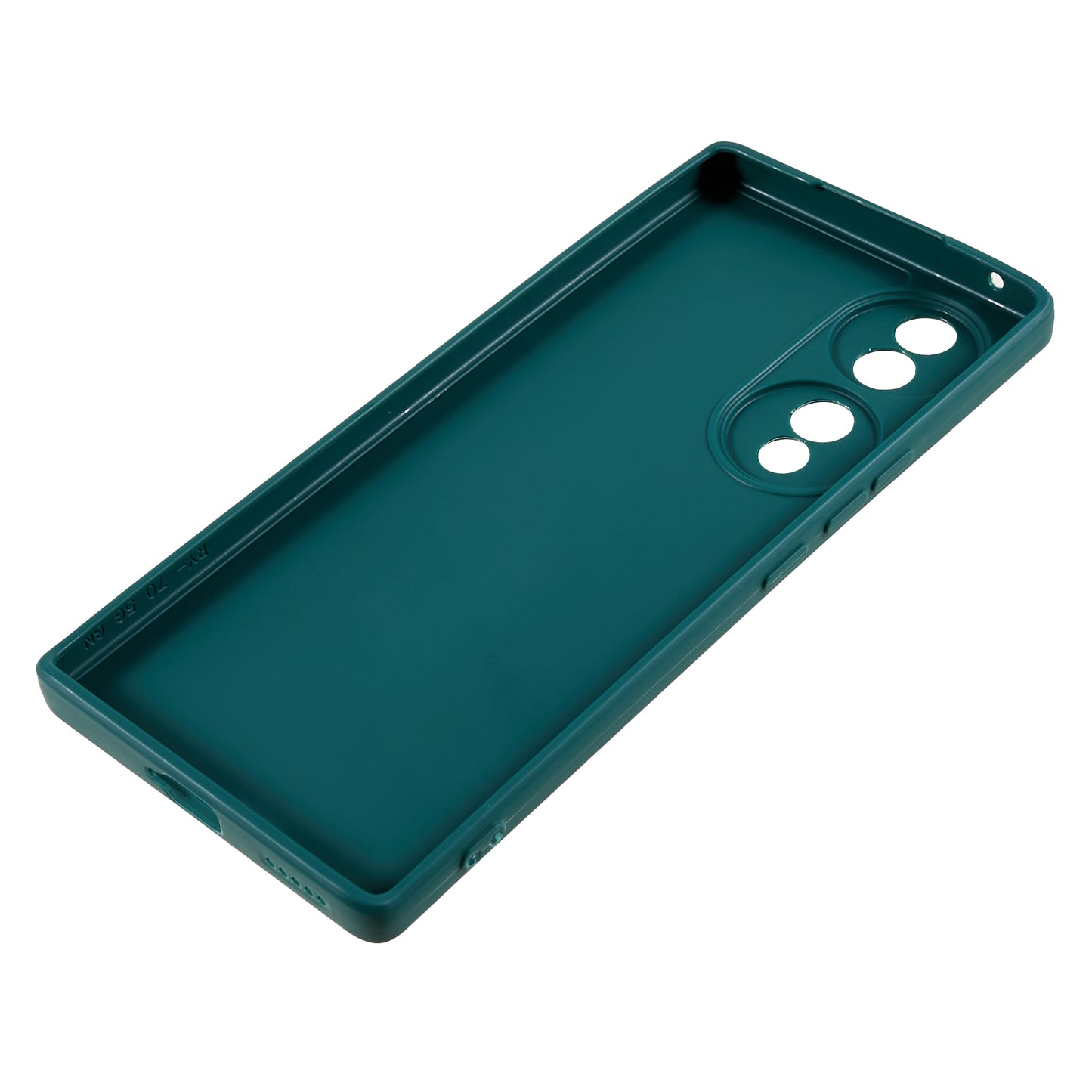 For Honor 70 5G Straight Edge TPU Phone Case Precise Cutout Camera Protection Cover