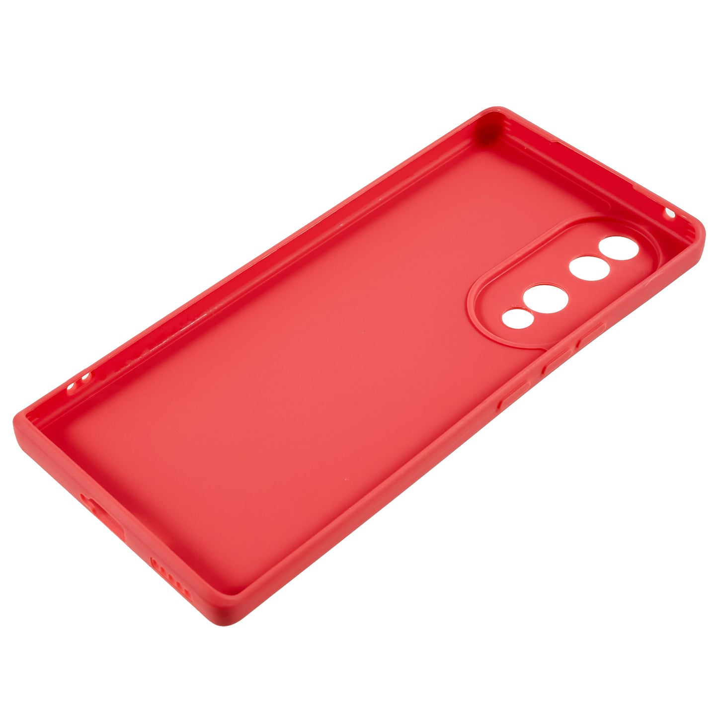 For Honor 70 5G Straight Edge TPU Phone Case Precise Cutout Camera Protection Cover
