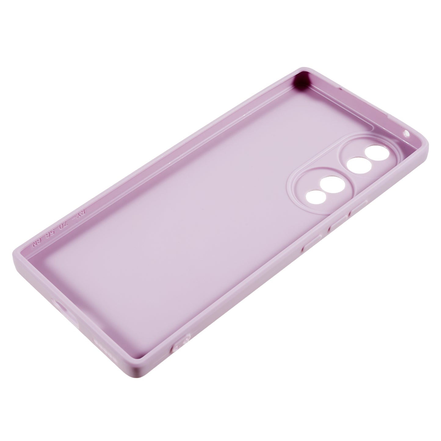 For Honor 70 5G Straight Edge TPU Phone Case Precise Cutout Camera Protection Cover