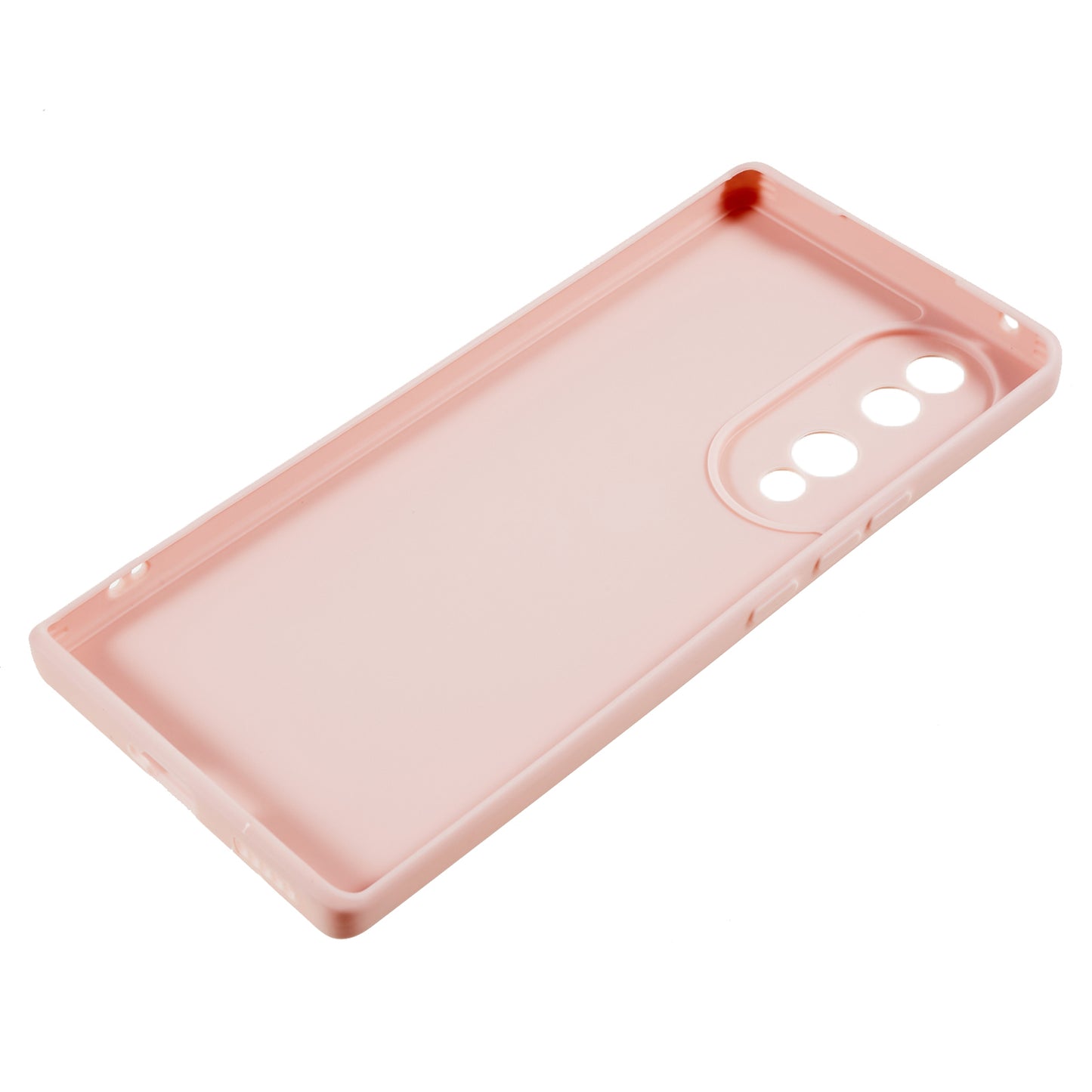 For Honor 70 5G Straight Edge TPU Phone Case Precise Cutout Camera Protection Cover