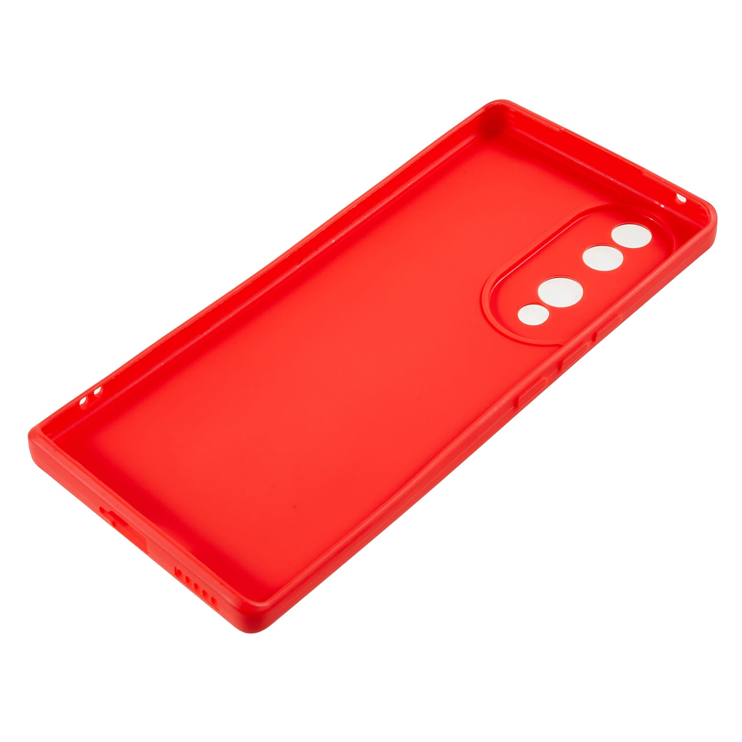 For Honor 70 5G Straight Edge TPU Phone Case Precise Cutout Camera Protection Cover