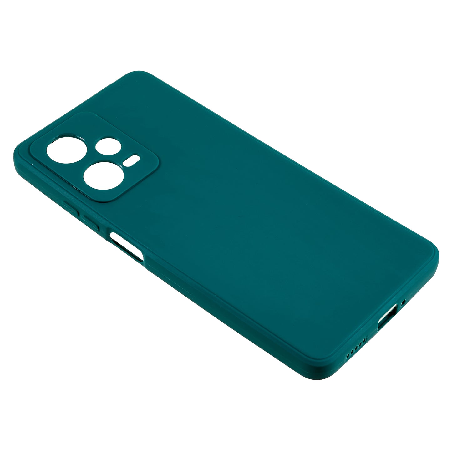 For Xiaomi Redmi Note 12 Pro 5G Straight Edge Design Phone Case Soft TPU Precise Cutout Anti-Scratch Cover