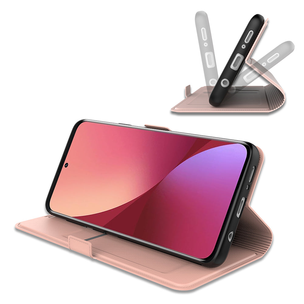 For Xiaomi Redmi Note 12 5G (India) / (China) / (Global) / Poco X5 5G Phone Leather Case Card Holder Stand Cover