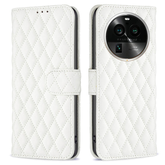 BINFEN COLOR BF Style-14 for Oppo Find X6 Pro PU Leather Phone Case Stand Wallet Phone Cover