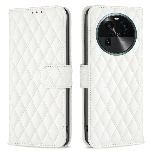 BINFEN COLOR BF Style-14 for Oppo Find X6 Stand Wallet Leather Phone Case Smartphone Cover