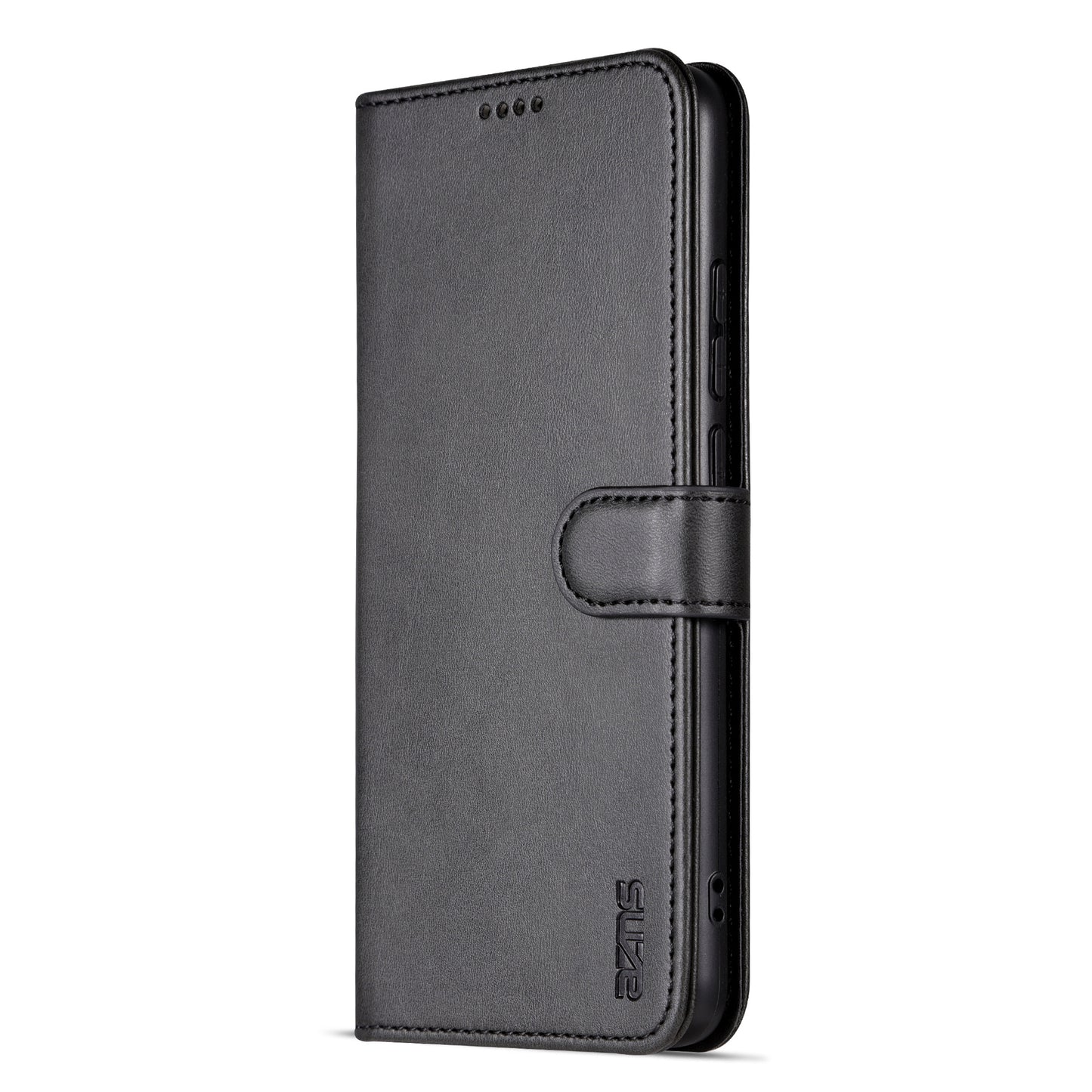 AZNS For Xiaomi Poco C55 4G / Redmi 11A 4G / Redmi 12C 4G Leather Phone Cover Stand Wallet Case