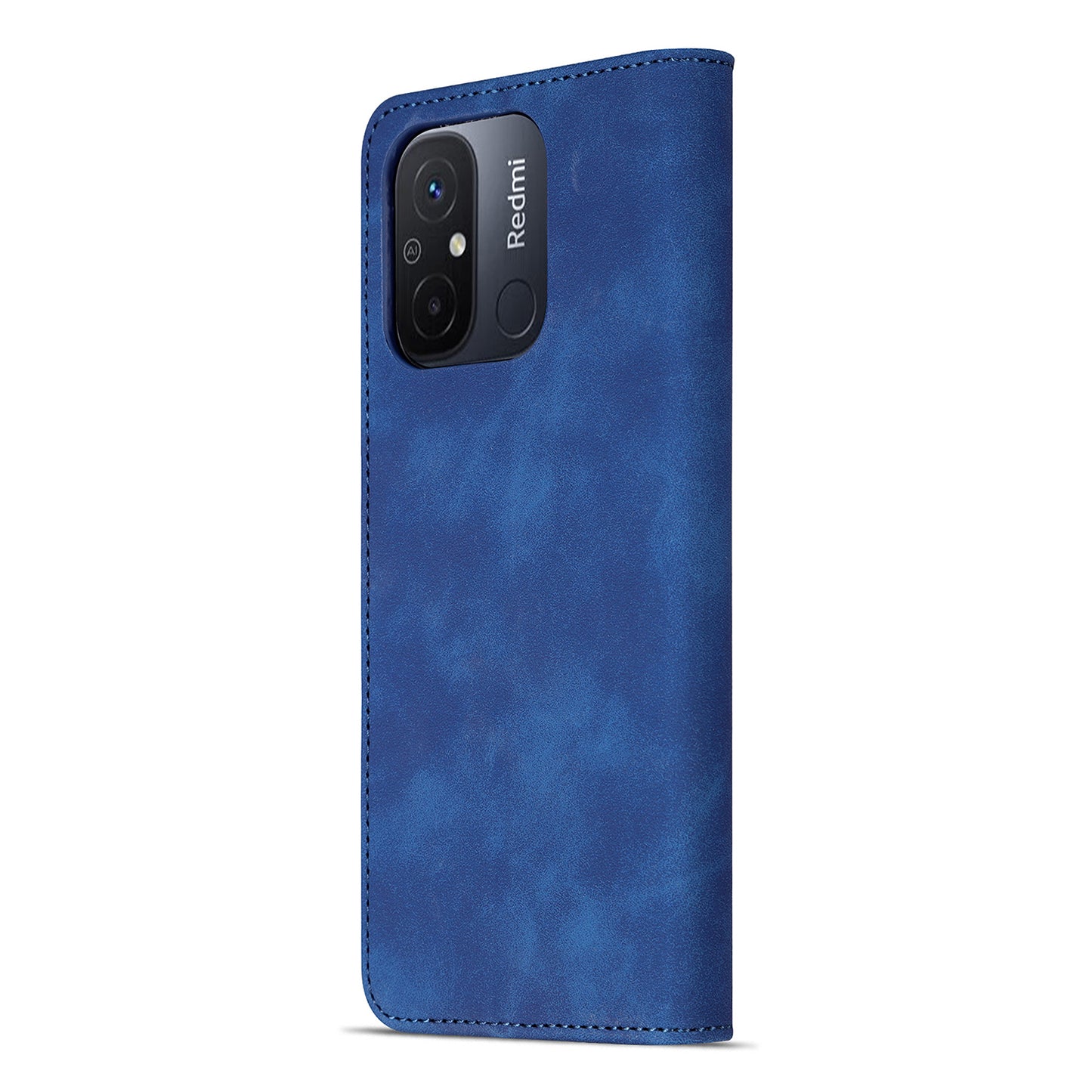 AZNS For Xiaomi Poco C55 4G / Redmi 11A 4G / Redmi 12C 4G Leather Phone Cover Stand Wallet Case
