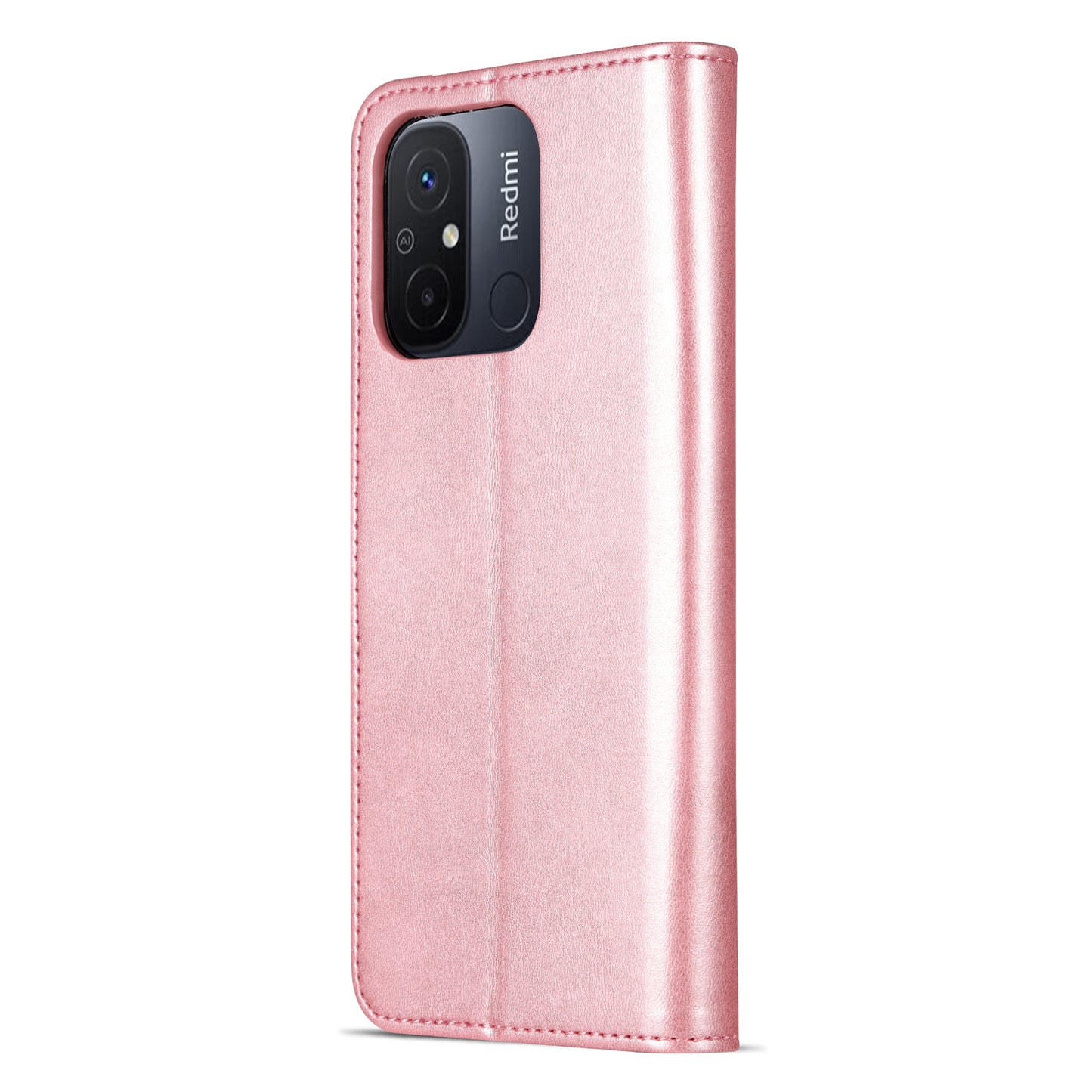AZNS For Xiaomi Poco C55 4G / Redmi 11A 4G / Redmi 12C 4G Leather Phone Cover Stand Wallet Case