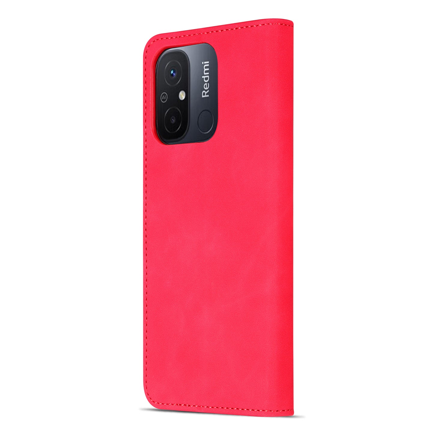 AZNS For Xiaomi Poco C55 4G / Redmi 11A 4G / Redmi 12C 4G Leather Phone Cover Stand Wallet Case