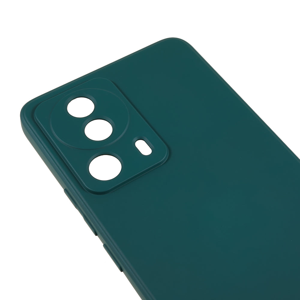 For Xiaomi 13 Lite / Civi 2 5G Rubberized TPU Shockproof Case Fiber Lining Soft Phone Cover