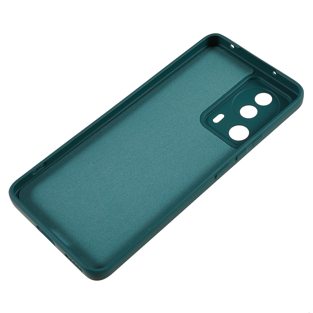 For Xiaomi 13 Lite / Civi 2 5G Rubberized TPU Shockproof Case Fiber Lining Soft Phone Cover