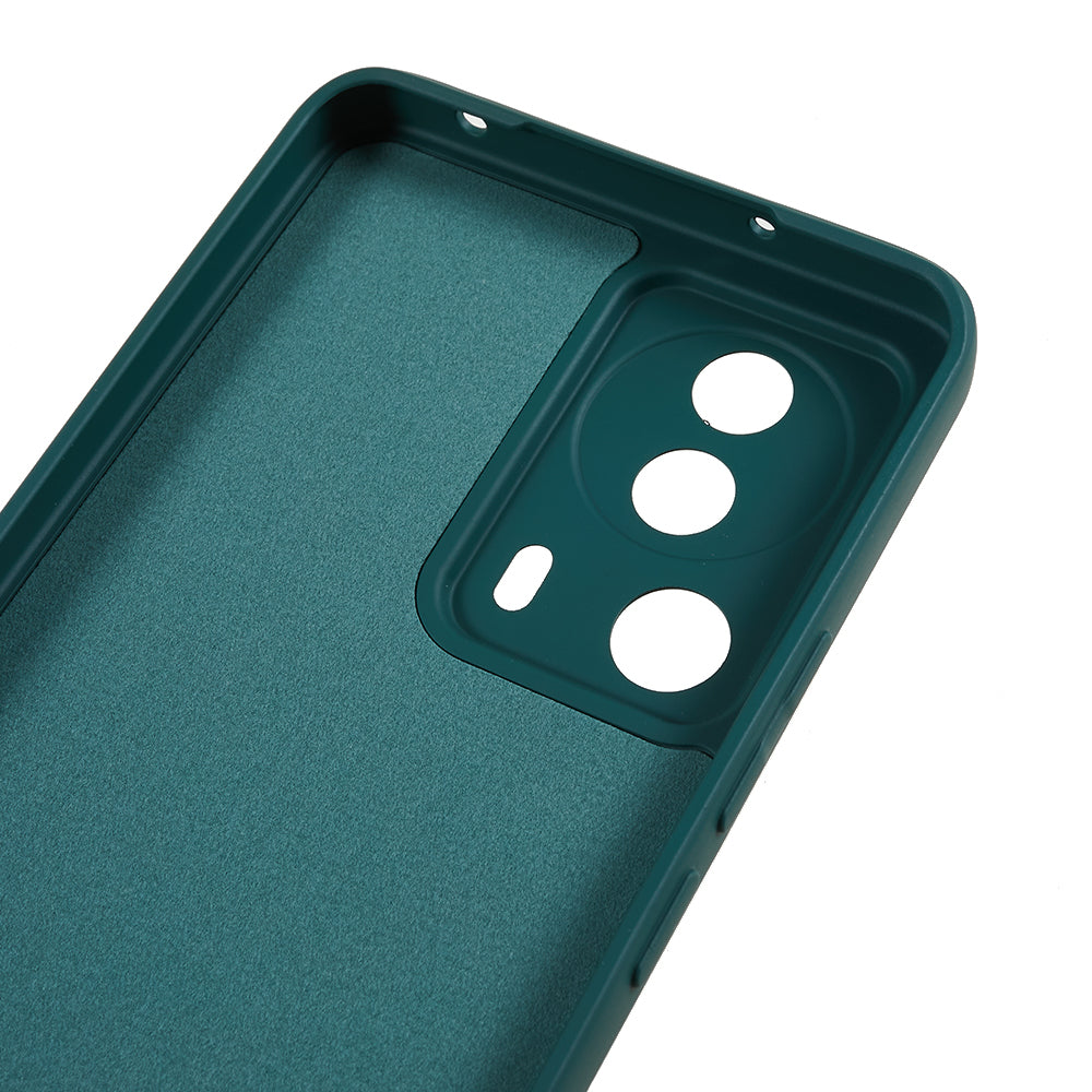 For Xiaomi 13 Lite / Civi 2 5G Rubberized TPU Shockproof Case Fiber Lining Soft Phone Cover