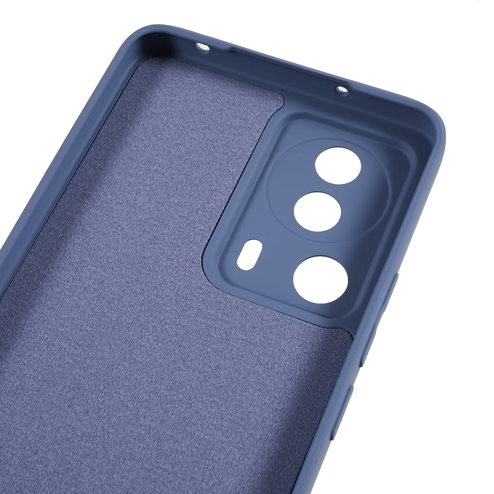 For Xiaomi 13 Lite / Civi 2 5G Rubberized TPU Shockproof Case Fiber Lining Soft Phone Cover