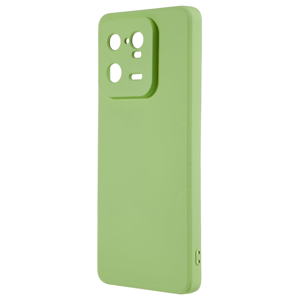 For Xiaomi 13 Pro 5G Soft TPU Shockproof Case Fiber Lining Rubberized Phone Cover