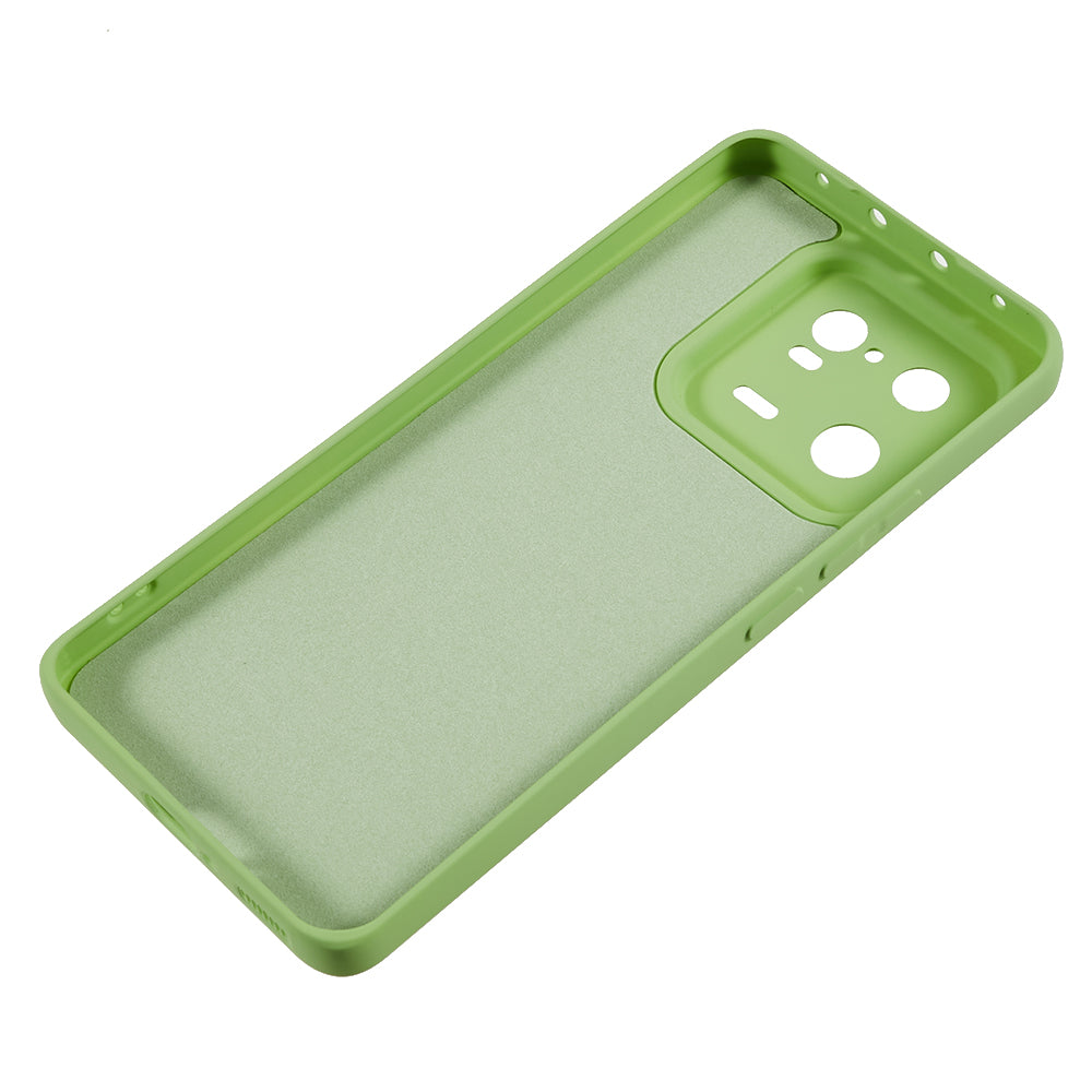 For Xiaomi 13 Pro 5G Soft TPU Shockproof Case Fiber Lining Rubberized Phone Cover