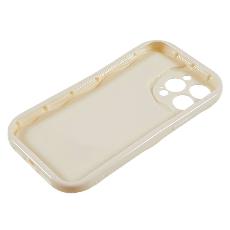 For iPhone 14 Pro Max Back Cover Wave Design Soft TPU Anti-drop Phone Case