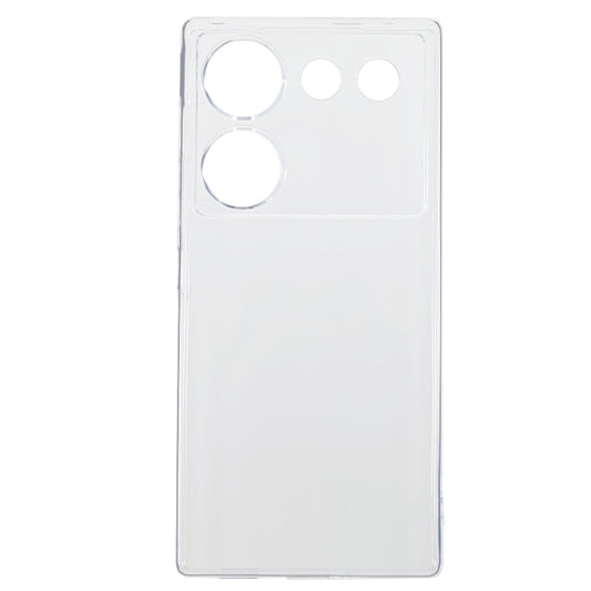 For ZTE nubia Z50 Ultra Transparent TPU Anti-drop Phone Case Ultra-thin Phone Back Cover