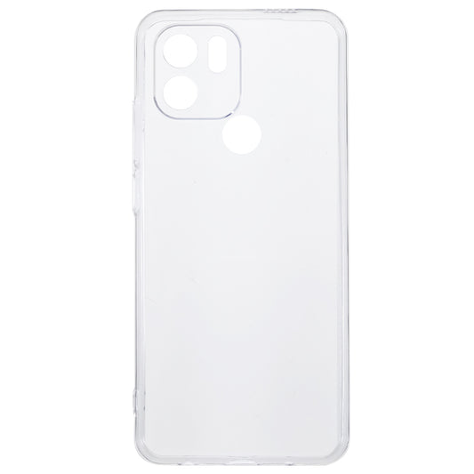 For Xiaomi Redmi A1+ 4G / A2+ 4G / C50 4G Transparent Soft TPU Phone Case Ultra-thin Anti-drop Back Cover