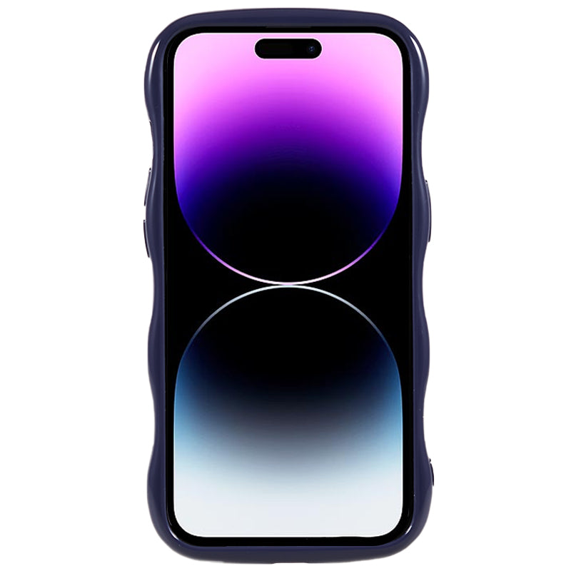 Protective Phone Case for iPhone 14 Pro Max , Wavy Edge Soft TPU Phone Cover
