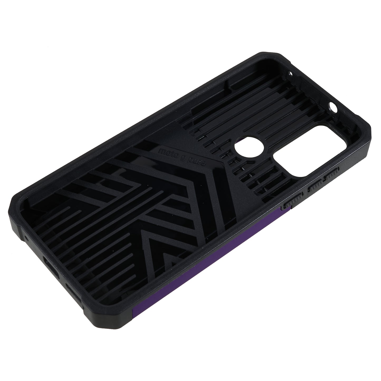For Motorola Moto G Play (2023) 4G Kickstand Card Holder Phone Case Slide Lens Protection PC+TPU Phone Cover