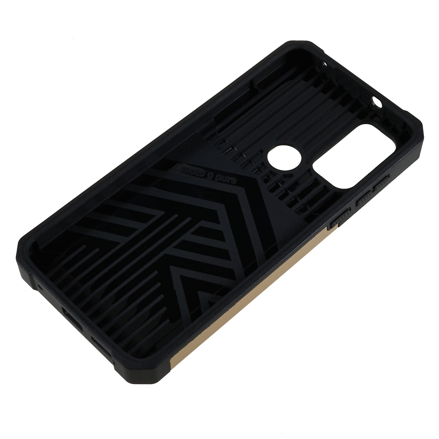 For Motorola Moto G Play (2023) 4G Kickstand Card Holder Phone Case Slide Lens Protection PC+TPU Phone Cover