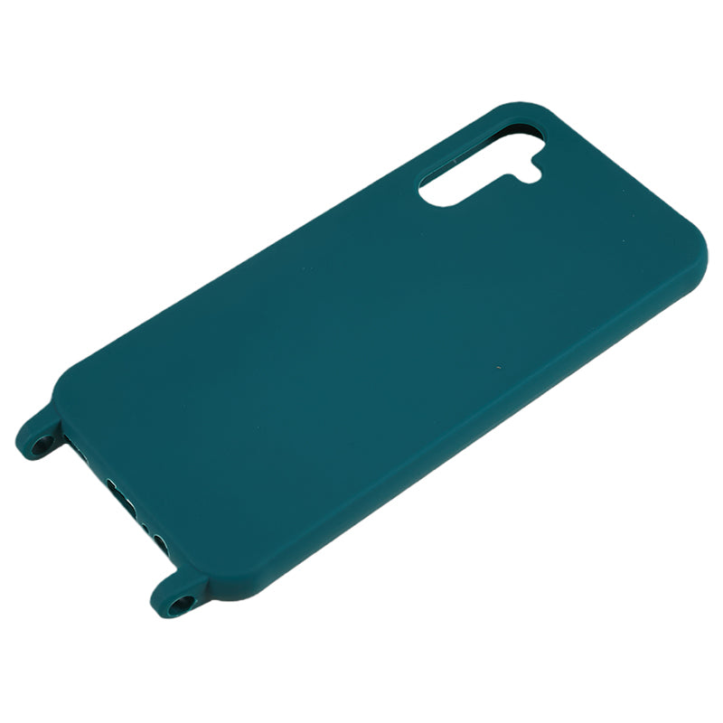 Soft TPU Phone Case for Samsung Galaxy A14 5G Matte Finish Shockproof Cover with Wide Lanyard