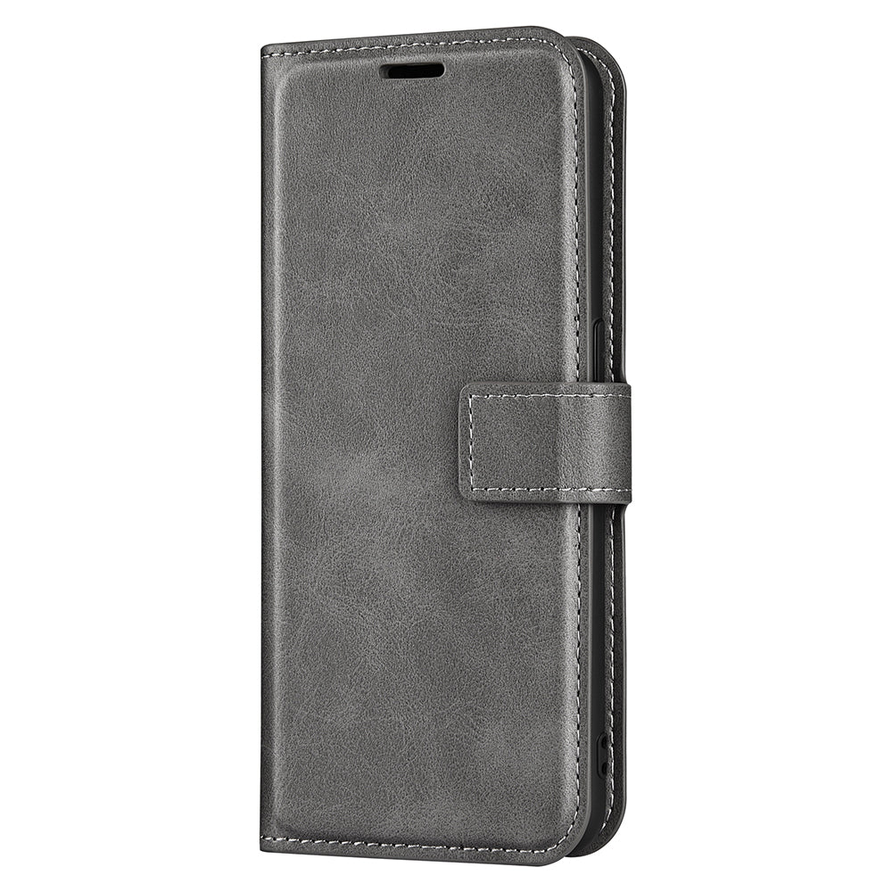 For Nokia G22 4G Leather Wallet Cell Phone Case Square Magnetic Clasp Calf Texture Stand Cover