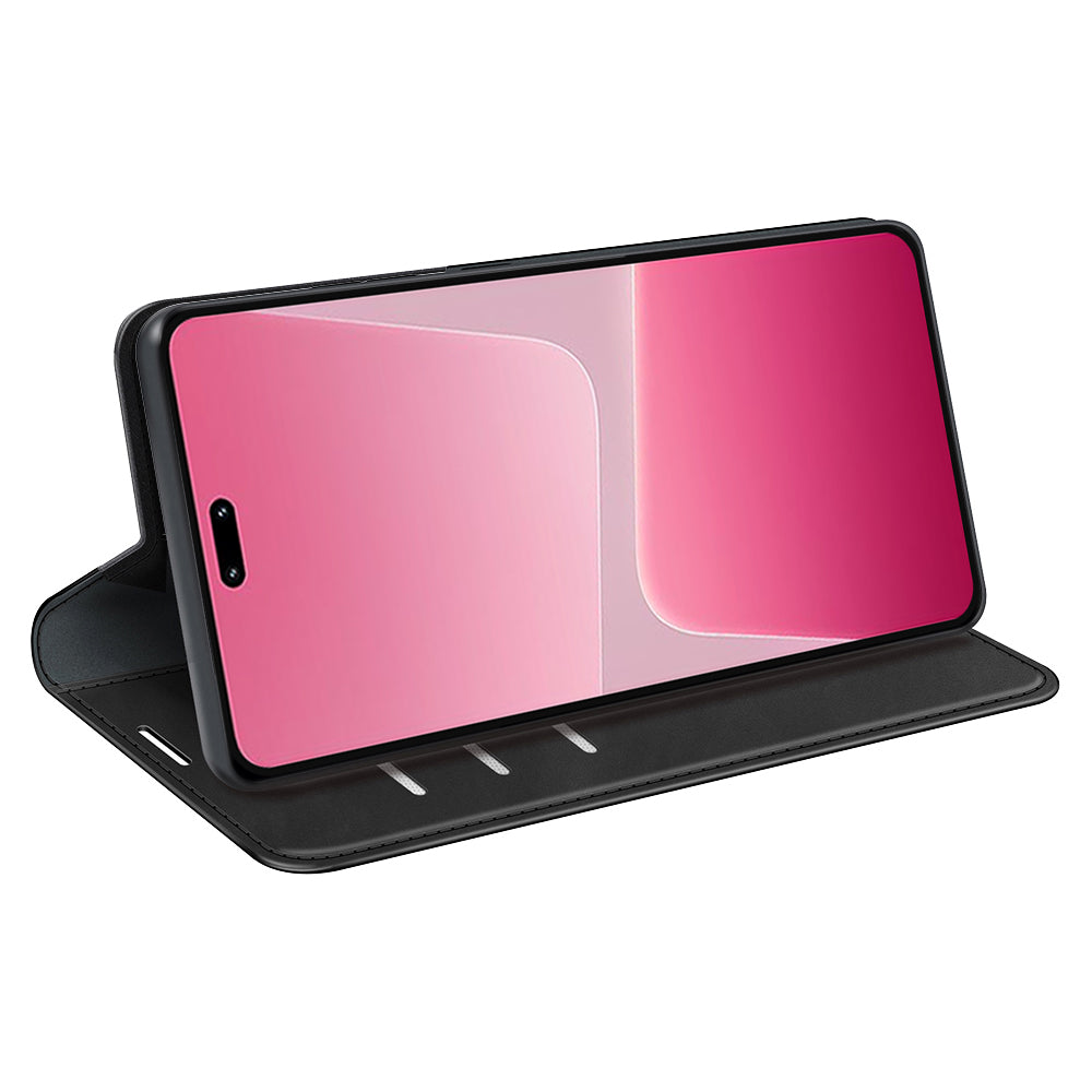 For Xiaomi 13 Lite / Civi 2 5G Skin-touch Leather Wallet Phone Case Flip Stand Protective Cover