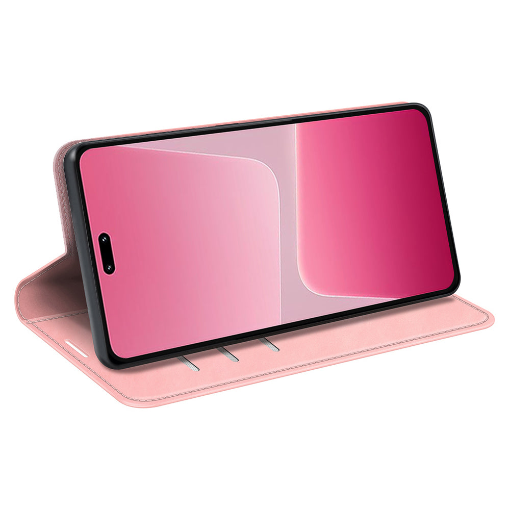 For Xiaomi 13 Lite / Civi 2 5G Skin-touch Leather Wallet Phone Case Flip Stand Protective Cover