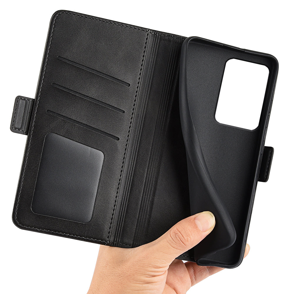 For Xiaomi 13 Lite / Civi 2 5G Calf Texture Cell Phone Cover Stand Wallet PU Leather Phone Case