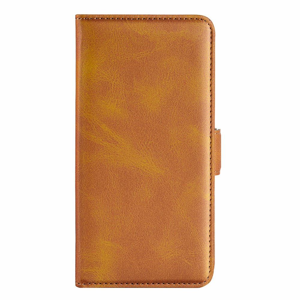 For Nokia G22 Anti-scratch Calf Texture Cell Phone Cover PU Leather Stand Wallet Phone Case