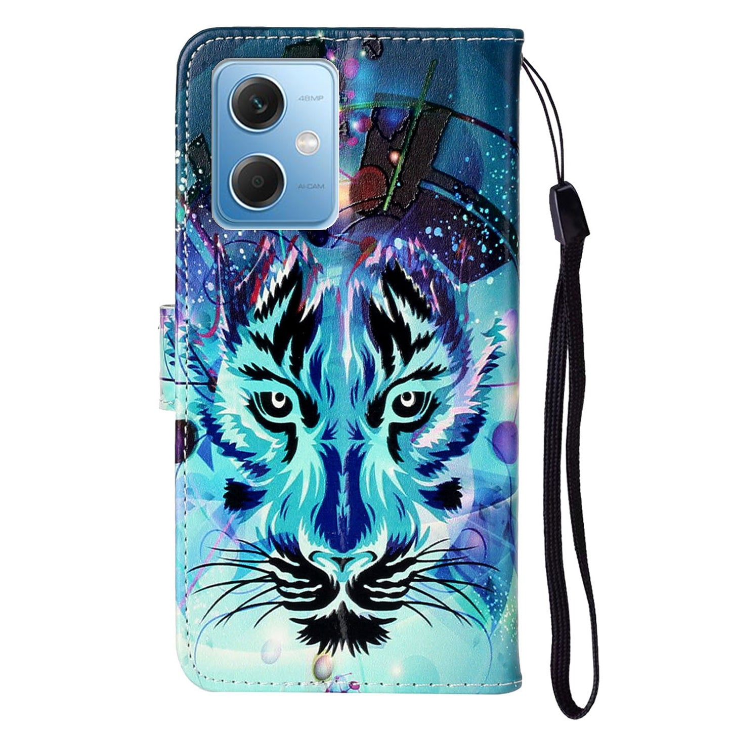 For Xiaomi Redmi Note 12 5G (China) / (India) / (Global) / Poco X5 5G Leather Phone Case Pattern Printing Wallet Stand Cover