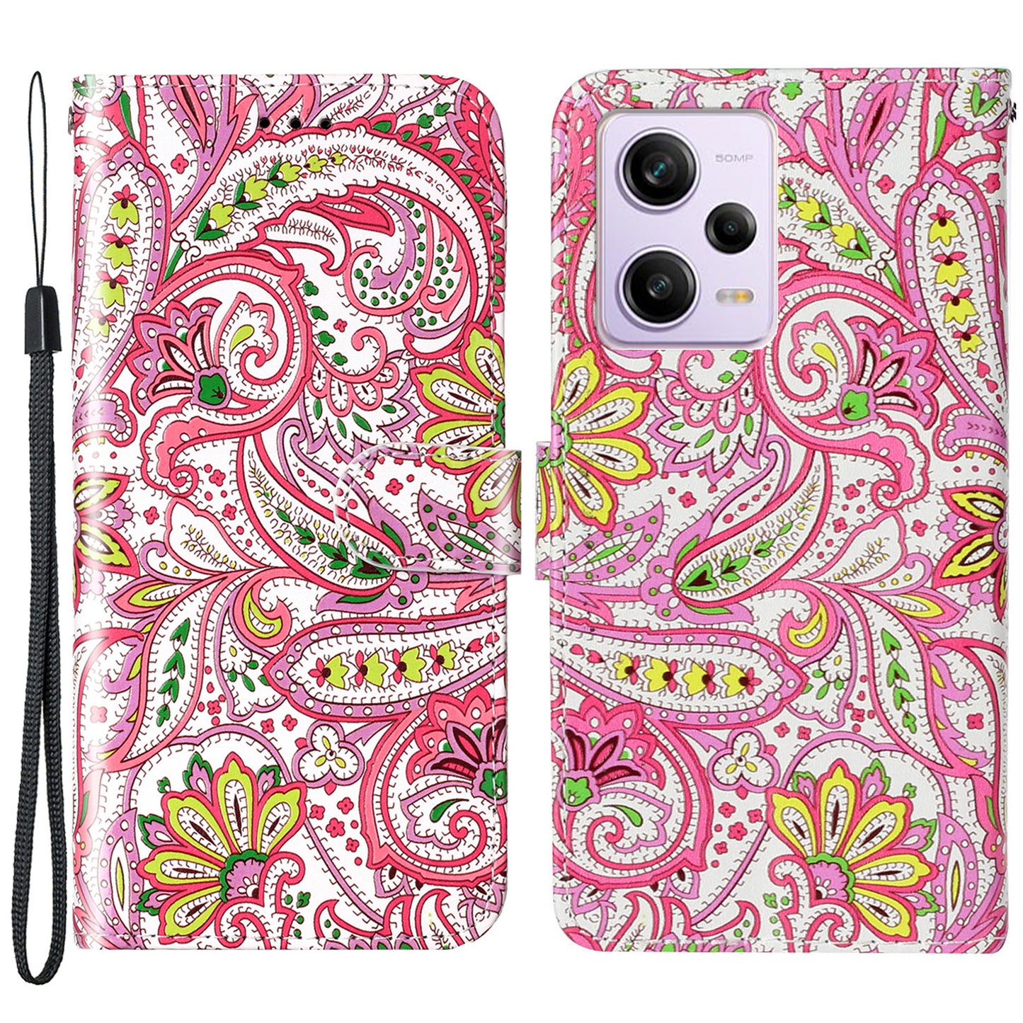 For Xiaomi Poco X5 Pro 5G / Redmi Note 12 Pro Speed 5G / Note 12 Pro 5G Pattern Printing Phone Cover Leather Wallet Flip Stand Case