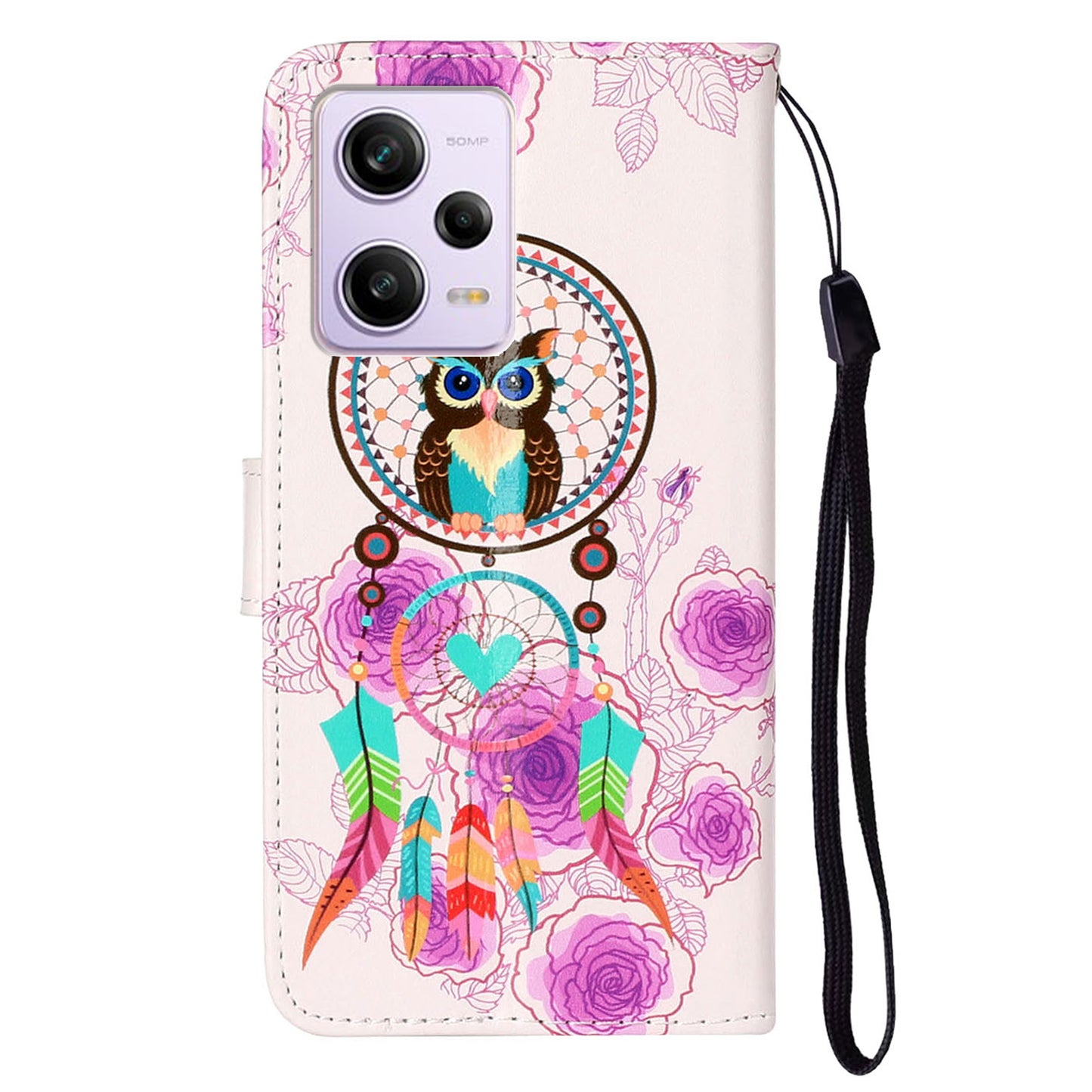 For Xiaomi Poco X5 Pro 5G / Redmi Note 12 Pro Speed 5G / Note 12 Pro 5G Pattern Printing Phone Cover Leather Wallet Flip Stand Case